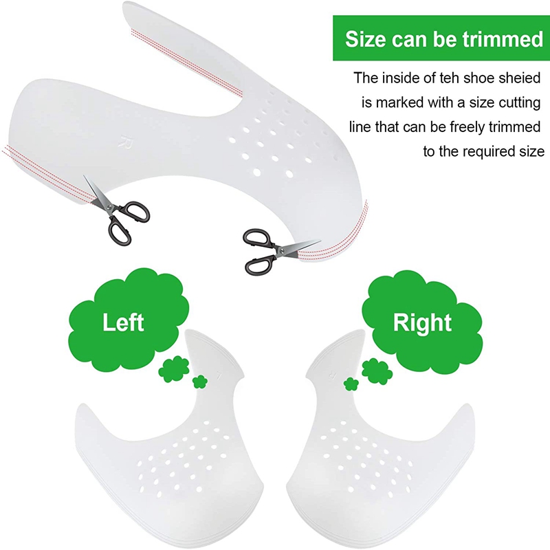 2 Pcs Crease Protector Shoe An - Sneaker Care Crease Protector 评论和价格