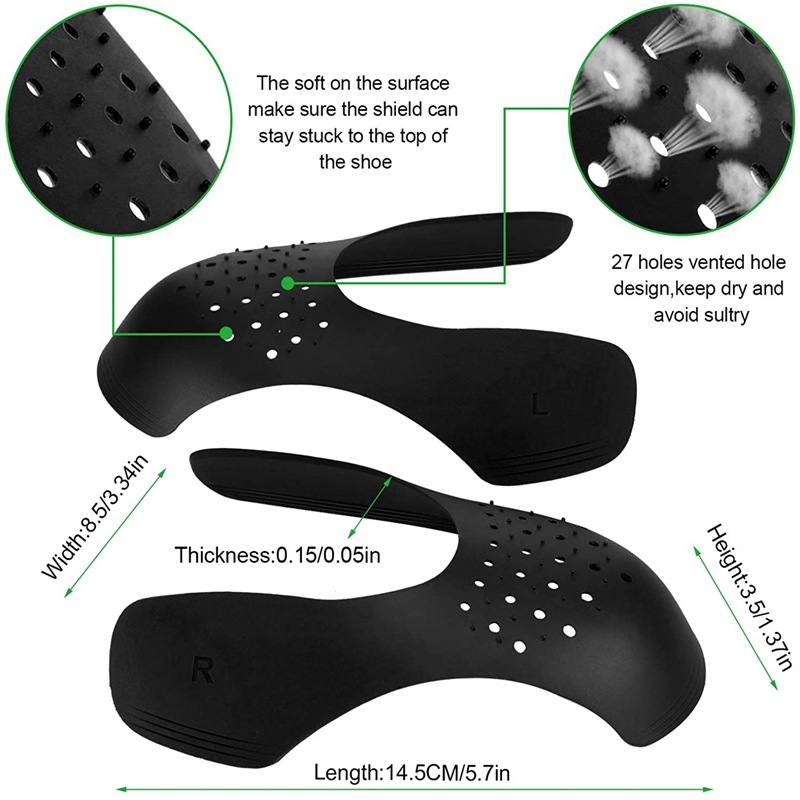 4Pcs Crease Protector Shoe Hea - Sneaker Care Crease Protector 评论和价格